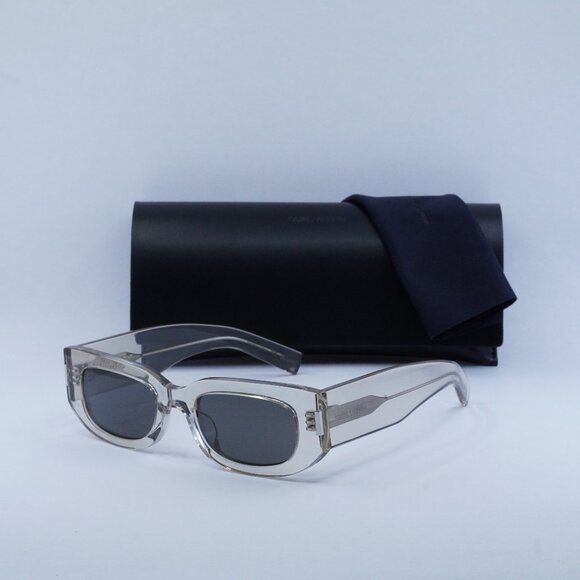 Final Price! Saint Laurent SL697 003 Beige Grey Sunglasses main image 7